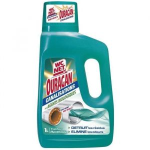 Wc net canalisation ouragan menthol ou marine 1l