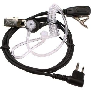 Retevis Oreillette Talkie Walkie 2 Broches Casque Écouteur Pour Motorola CP040 DP1400 GP68 GP88 GP2000 XTN446 SP10 HYT TC-500