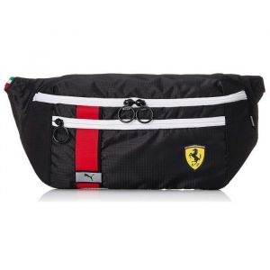 Sac Banane - Puma - Ferrari - Noir - 100% Polyester - H18 x L43 x P10cm