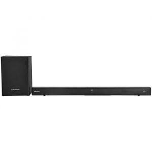 Barre de Son 21 - GRUNDIG - 110W RMS - Caisson de Basse D&eacute;port&eacute; - Bluetooth - HDMI Arc