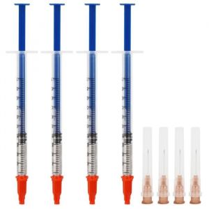 HURRISE Colle de peinture conductrice dargent 4Pcs Argent Conductive Peinture Colle Durcissement À La Chaleur Fil Pâte Adhésif