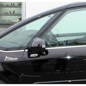 Baguette chromée de contour inférieur des vitres Citroën C4 Picasso (07-12)