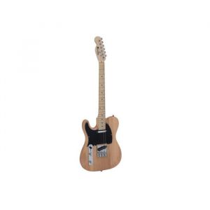Guitare Electrique - DIMAVERY - TL-601 - Finition Naturelle - Gaucher - Corps en Aulne