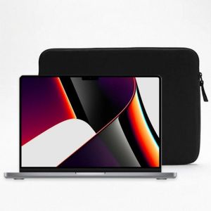 EVETANE Coque housse de protection zipp&eacute; compatible Macbook Pro 14