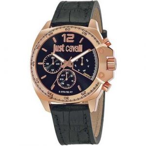 Montre - Just Cavalli - R7251213001 - Femme - Cuir - Noir