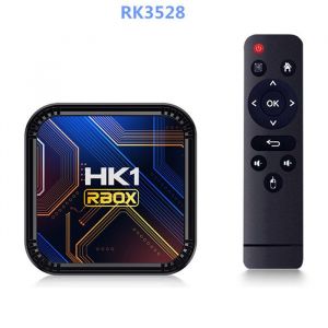 Boitier iptv HK1 Rbox Android 130 TV Box android Quad Core 4 Go32 Go Lecteur Multimdia 8K WiFi 24Ghz Mini Smart TV Box
