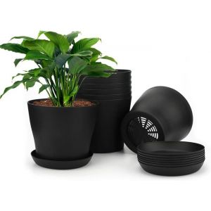 pots de fleurs de 12 cm de diamtre avec trous petits pots de cactus pots de fleurs ronds en plastique pots couleurs multiples