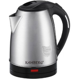 Kamberg - Bouilloire Électrique Inox 18/10 - 18 L - 1500 W - Satinée - Ébullition rapide - 0008126