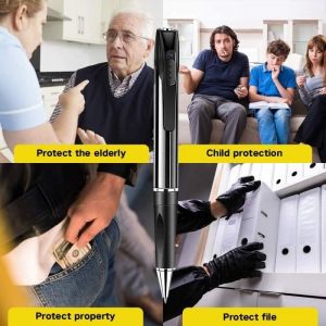 Stylo Cam&eacute;ra Espion Full HD 1080p Appareil Photo 12 Mpx et Audio Int&eacute;gr&eacute; YONIS