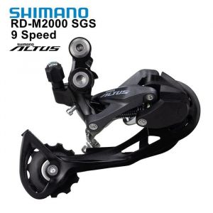 Shimano ALTUS&ndash;d&eacute;railleur arri&egrave;re 9 vitesses RD-M2000 pi&egrave;ce de bicyclette pour v&eacute;loVTTv&eacute;lo &eacute;lectrique