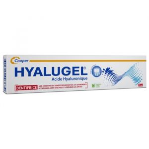 Dentifrice - Hyalugel - 75ml - Acide Hyaluronique - Prévention sécheresse buccale - Sans conservateur