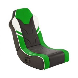 Fauteuil de jeu - X Rocker - Shadow 2.0 - Audio 2.0 - Vert - Compact et confortable