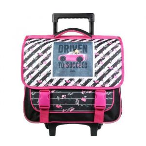 BAGTROTTER Cartable à roulettes 38 cm Barbie Voiture
