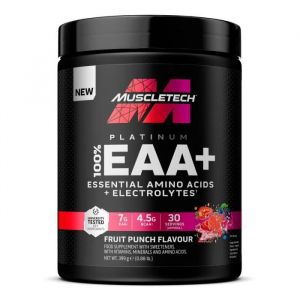 Acides aminés essentiels MuscleTech - Platinum EAA+ - Fruit Punch 400g