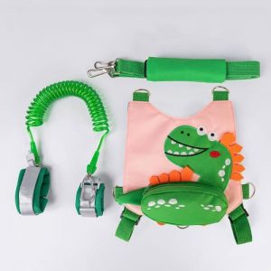 Sac &agrave; Dos Harnais de S&eacute;curit&eacute; Sangle Anti-perte Pour B&eacute;b&eacute; Tout-petit Marche - Rose