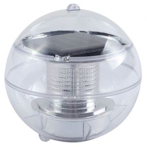 TD Lampe solaire ext&eacute;rieur d&eacute;coration lumineuse lumi&egrave;re LED multicolore rgb &eacute;tanche imperm&eacute;able mod&egrave;le boule piscine et Label