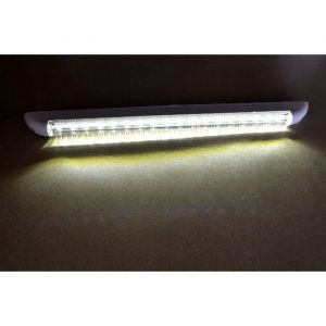 18 LED 12V Int&eacute;rieur Feu Lampe 400mm pour Voiture Caravane Utilitaire Bus Caravane SUV Camion Sur / Interrupteur