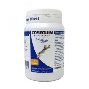 Complément alimentaire - Cosequin - Chat - Soutien articulaire - Chondroïtine - Glucosamine