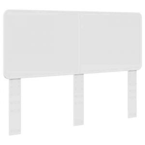 [3493616]T&ecirc;te de lit - &Eacute;tag&egrave;re de rangement pour chambre &agrave; coucher - avec t&ecirc;te de lit Blanc 140 cm Bois ding&eacute;nieriePoids:14.45 Kg