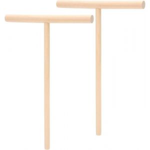 2 Pièces Répartiteur de Étaleur Crêpe En Bois Pâte à Crêpes Spatule Pour une Utilisation En Cuisine