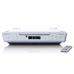 Lenco KCR-150WH Radio de cuisine FM Bluetooth CD blanc