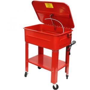Fontaine de nettoyage datelier électrique - VARAN - 76L - Filtre lavable - Roulettes