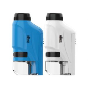 Microscope de Poche Mini Microscope 2pcs Microscope Poche LED 60-120X Style 1 Microscope &agrave; Main protable kit Microscope Enfants