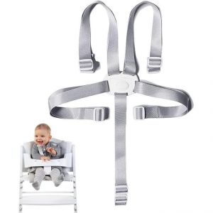 Harnais 5 Points pour Poussette Harnais Chaise Haute Ceinture de S&eacute;curit&eacute; B&eacute;b&eacute; Harnais Sangles de S&eacute;curit&eacute; Ceinture de S&eacute;curit&eacute;