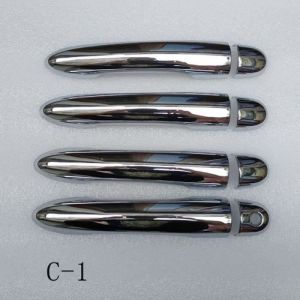 C1 - Pour Renault Megane ii 2 MK2 2002 2003 2004 2005 2006 2007 2008 ABS Chrome poignée de porte garniture