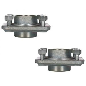 Remorque 2 Moyeu en fonte 4 Stud 115mm pour PCD Franc Trigano Trelgo Alko