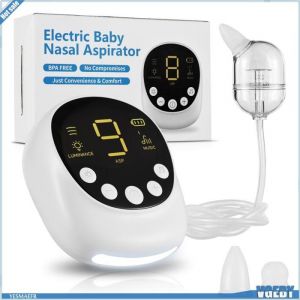 Ashata aspirateur nasal pour b&eacute;b&eacute; Mouche-nez &eacute;lectrique pour b&eacute;b&eacute; aspirateur nasal &eacute;lectrique pour b&eacute;b&eacute; puericulture soin