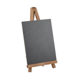PR&Eacute;SENTOIR CHEVALET TABLEAU ARDOISE 15X30X19CM  Beige Ivoire Cr&egrave;me &Eacute;cru Naturel Taupe