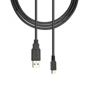 Câble de chargeur USB - STRAßE TECH - PS3 - Noir - 1M - Compatible avec manette de jeu