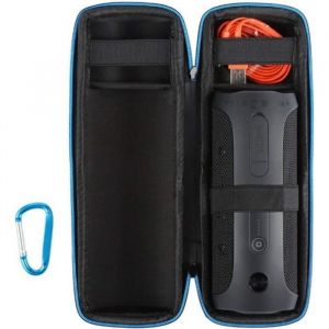JBL Flip 4 Enceinte Bluetooth Housse de Transport Protection &Eacute;tui Rigide en EVA avec Poign&eacute;e