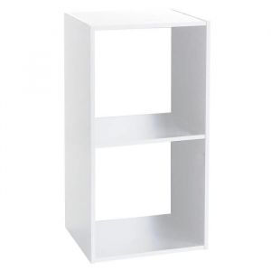 &Eacute;tag&egrave;re 2 Cases Mix nModul 67cm Blanc