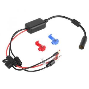 Shipenophy Antenne voiture DAB Amplificateur de signal FM Booster Antenne Radio