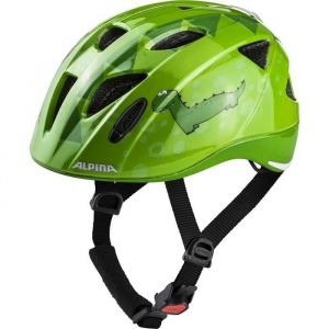 Casque de vélo pour enfant ALPINA XIMO Flash Green Dino 47-51 cm