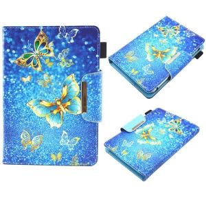Logicom 10.1 Housse De Protecion pour Tablette Tab 114/115/Link 101/105P/109 HD/124 HD PlusGold Butterfly