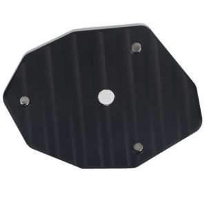 Coussin DExtension De B&eacute;quille Lat&eacute;rale De Plaque De Moto Ksp-106-Set Pour Kawasaki Z650 - Z900 (Noir) -SURENHAP