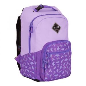 Sac à dos - BODYPACK - Dino Violet - Tissu recyclé - Primaire - Garçon