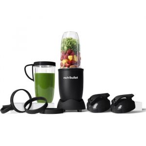 Nutribullet Pro 900 Watt Blender &Eacute;lectrique Hachoir puissance de 900w verres de 900 ml et 700ml noir mat NB910MAB