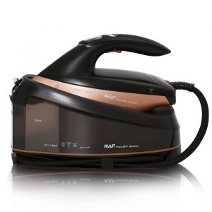 Centrale Vapeur Temp&eacute;rature constante 7 Bar D&eacute;bit Vapeur 130 g-min R&eacute;servoir dEau 15 L 3000W Noir-Orange