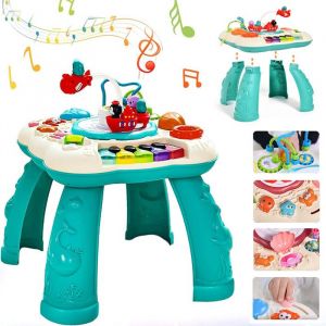 Table dactivit&eacute; Jouet MARSEE Table Activit&eacute; B&eacute;b&eacute; 1 2 3 Ans Jouet Musicaux Educatif Jeux Enfant pour Gar&ccedil;ons Filles