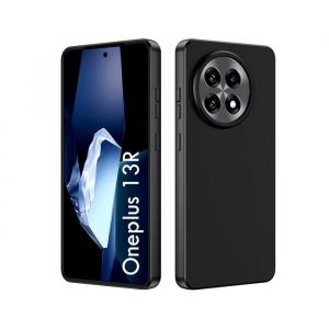Coque pour OnePlus 13R 5G - housse etui silicone gel fine + verre trempe - NOIR
