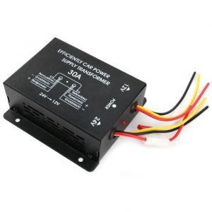 Convertisseur dalimentation - TBEST - 30A - 24V &agrave; 12V - Aluminium - Protection multiple