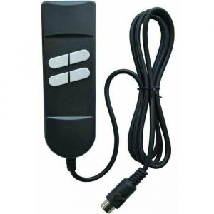Télécommande pour Fauteuil Relax électrique - Télécommande pour Fauteuil Releveur avec Contr?le Manuel 4 Boutons 5 Broches Haut