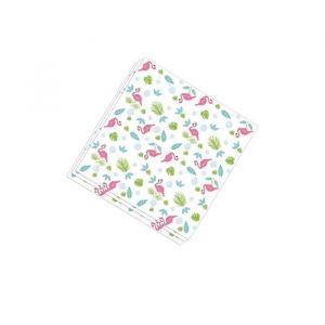 Serviettes en Papier Andin - FIESTAS GUIRCA - Flamant Rose - Taille Unique - Rose - F&ecirc;tes Hawa&iuml;ennes