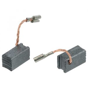 vhbw 2x Balai en charbon charbon moteur charbon abrasif 65mm x 8mm x 13mm pour outil électrique Bosch GWS 7-125 ET Numéro appareil
