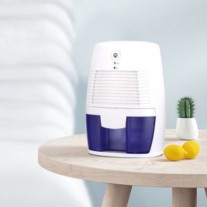 YOUNGDO Déshumidificateur dair électrique - Mini 500ml Déshumidificateur de la Maison Portable et Silencieux pour Bain Chambre