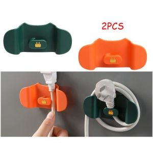 Clips de C&acirc;bleOrganisateur de Fils ElectriquesEnrouleur de Cordon Dappareil de CuisineSupport de c&acirc;ble dalimentation/&eacute;couteurs